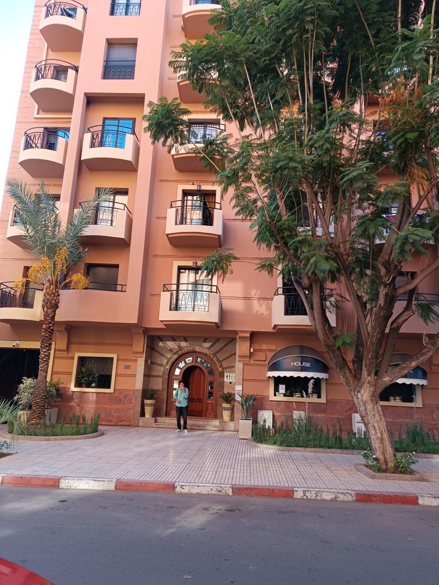 Appart Rose Centre De Marrakech มาร์ราเกช ภายนอก รูปภาพ
