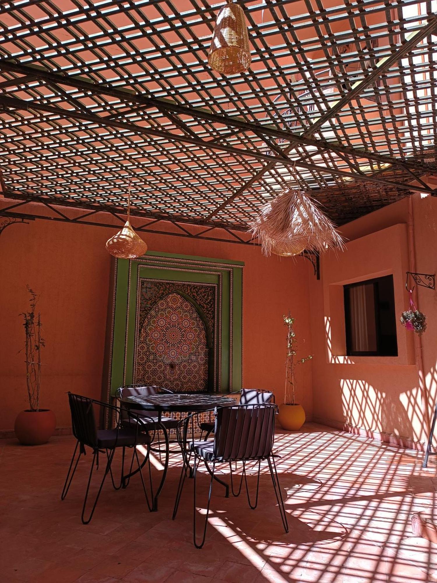 Appart Rose Centre De Marrakech มาร์ราเกช ภายนอก รูปภาพ